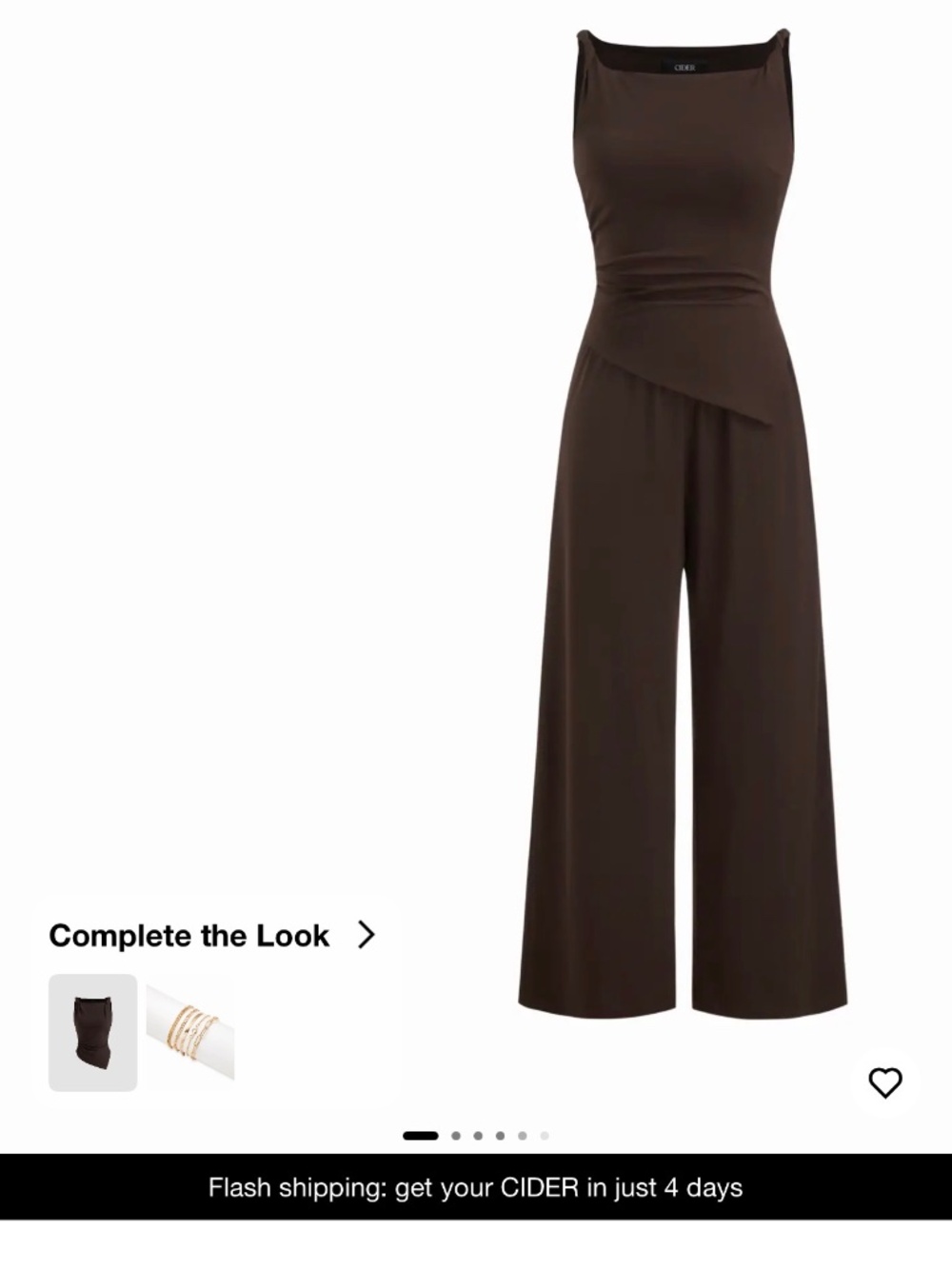 Cider brand Jumpsuit